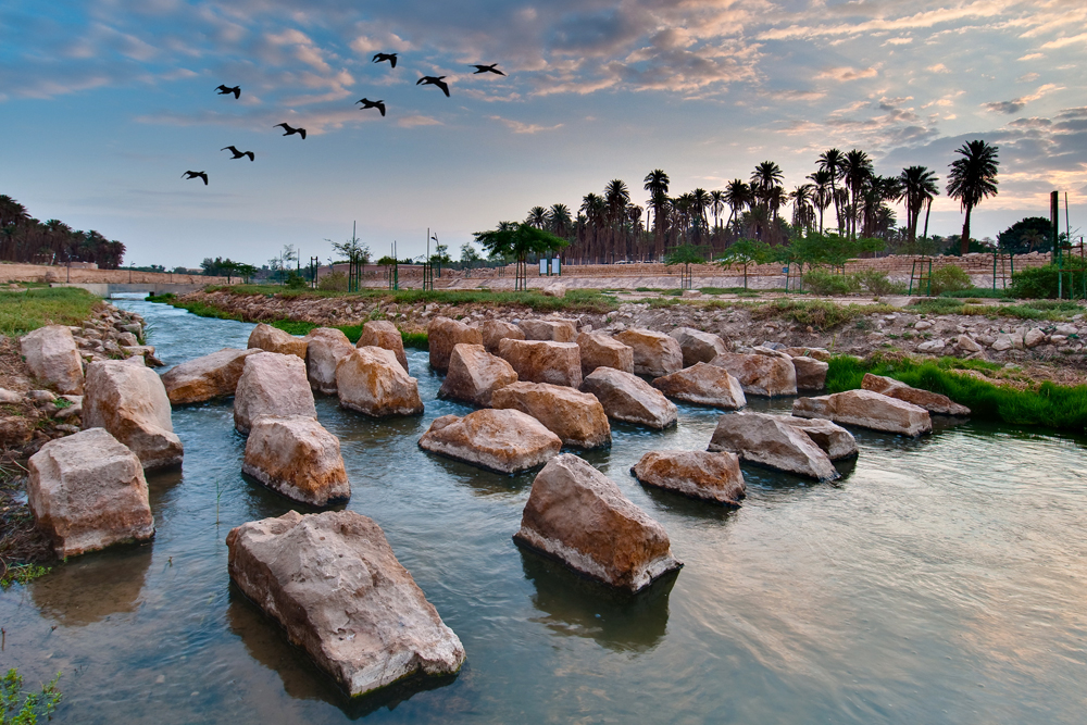 wadi namar waterfall